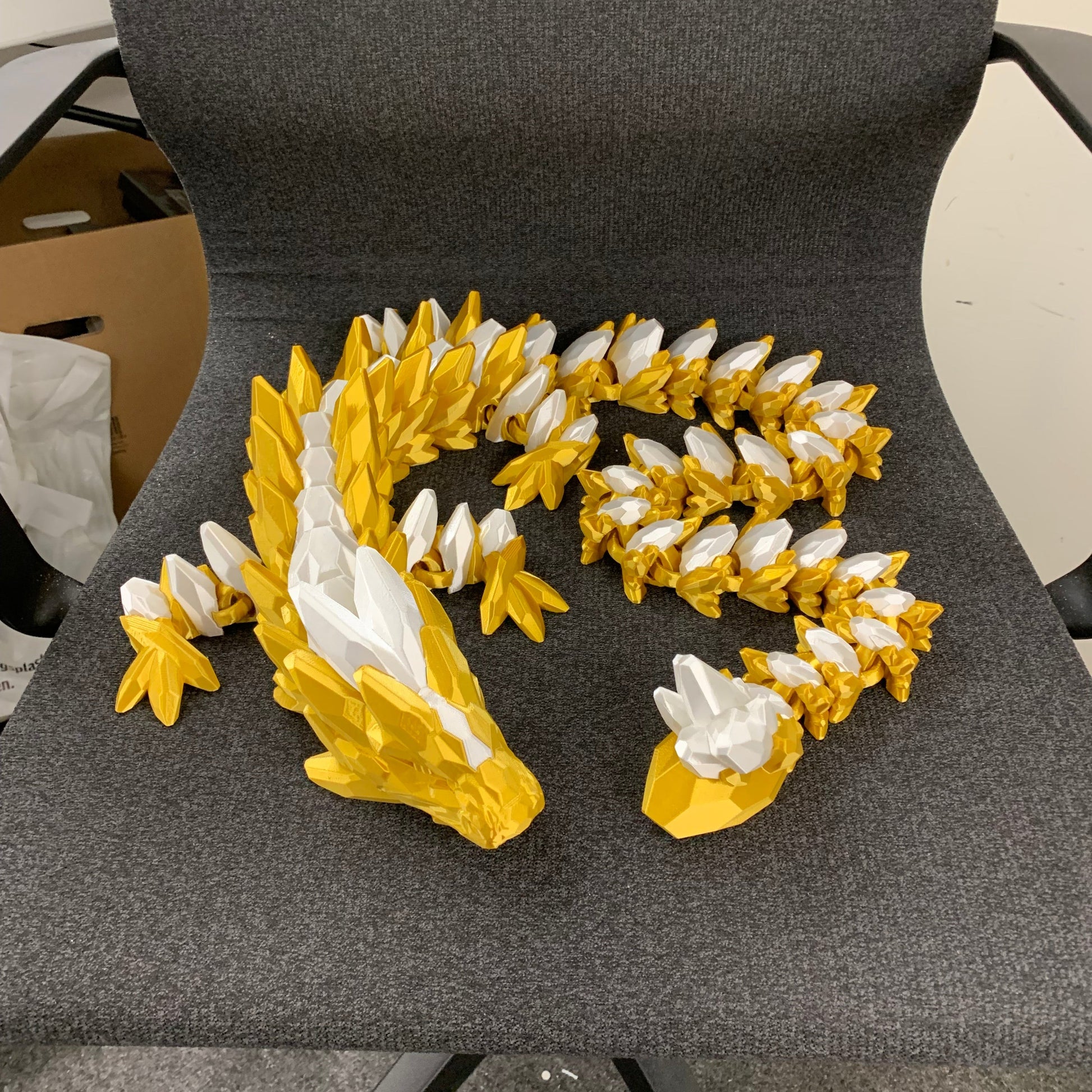 Kæmpe 3D-Printet Drage – 122 cm