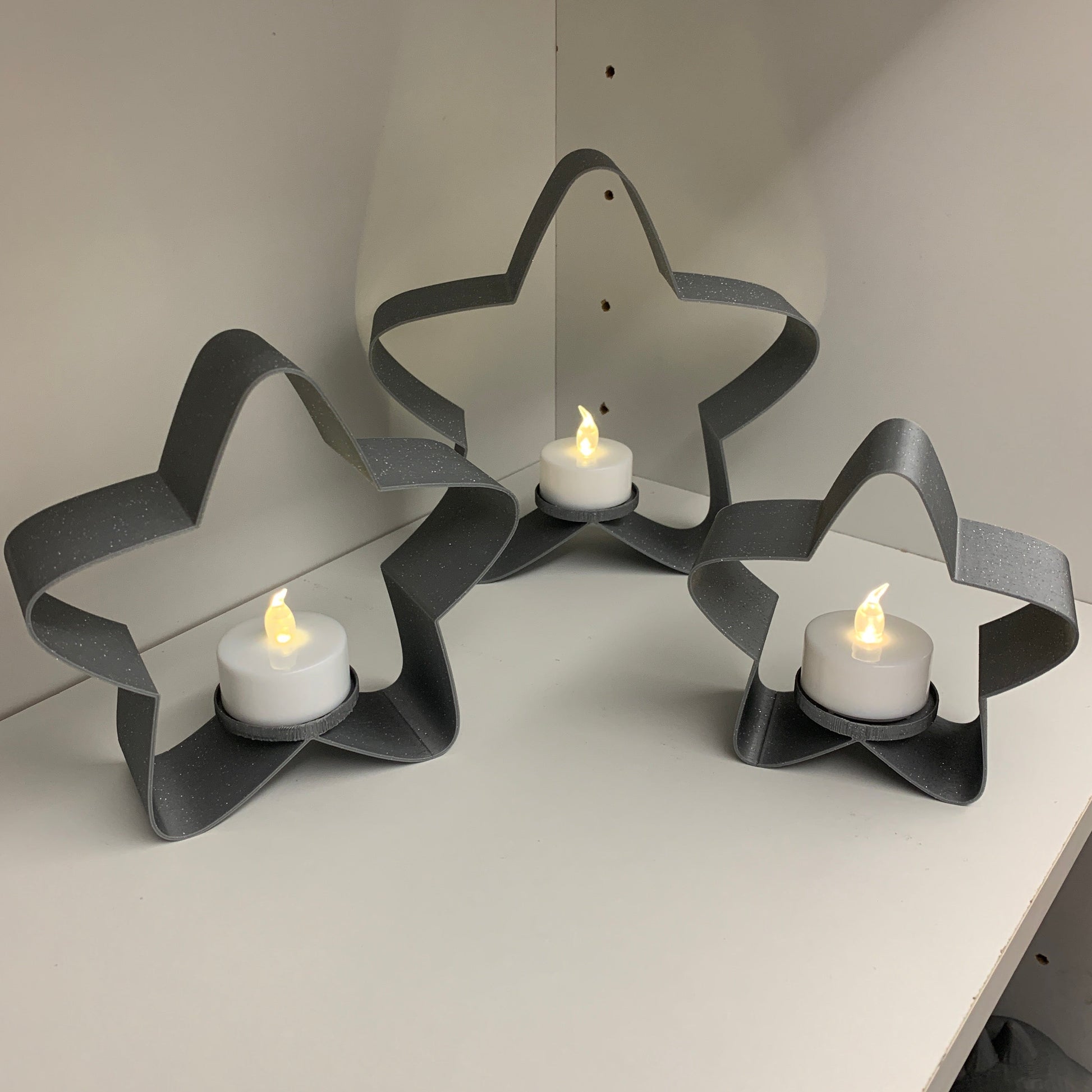 Jule Stjerner – Sæt med 3 stk.