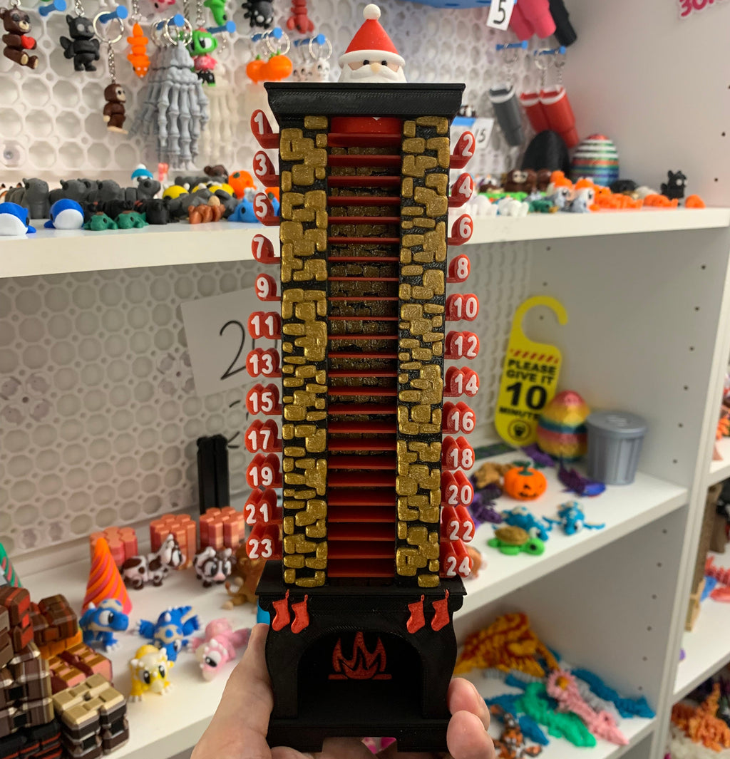 Julemand i Skorsten – Genanvendelig Julekalender