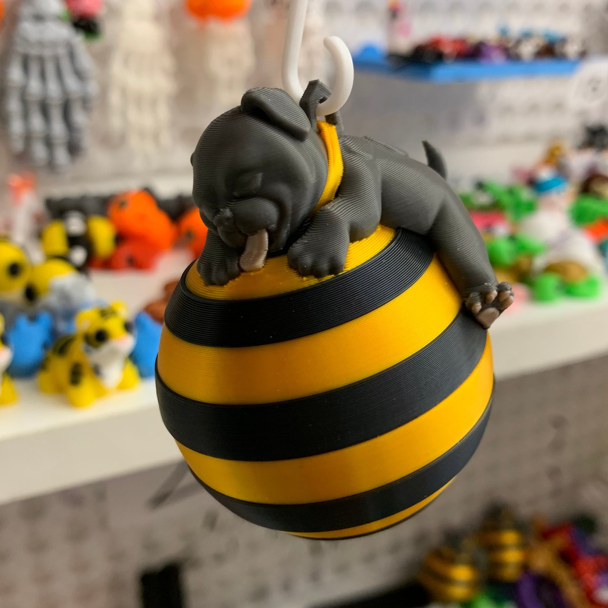 Julekugle med Hund – 3D-printet pynt