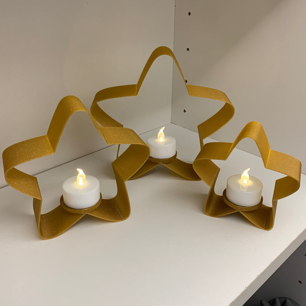Jule Stjerner – Sæt med 3 stk.