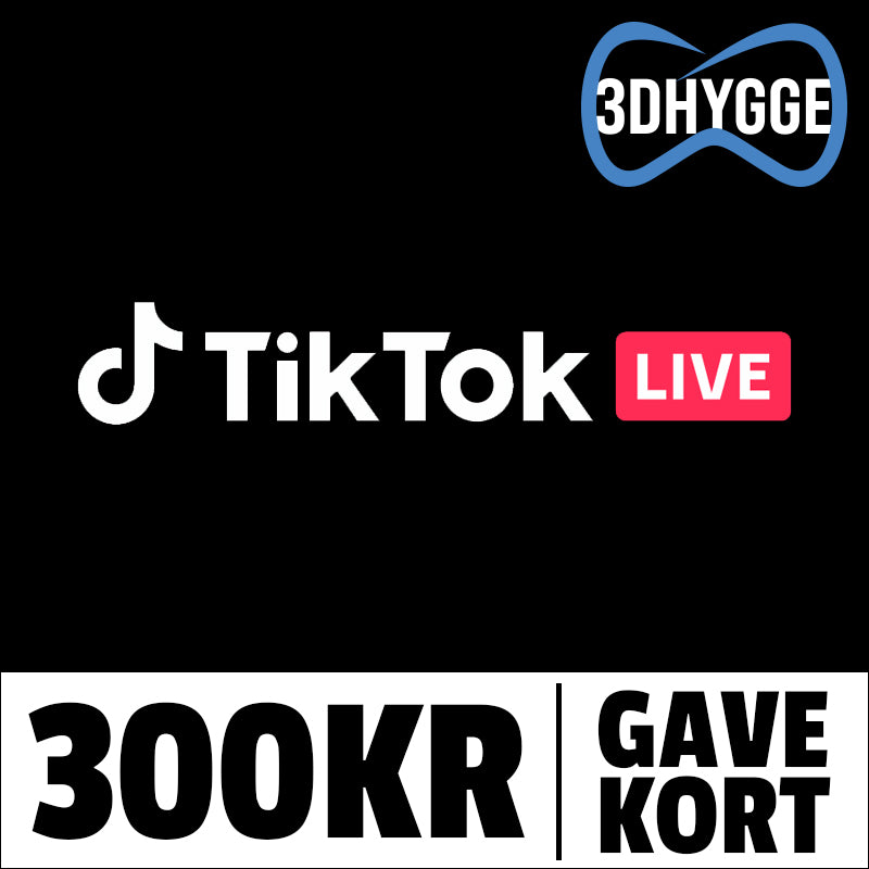 300KR (TikTok Live Gavekort)