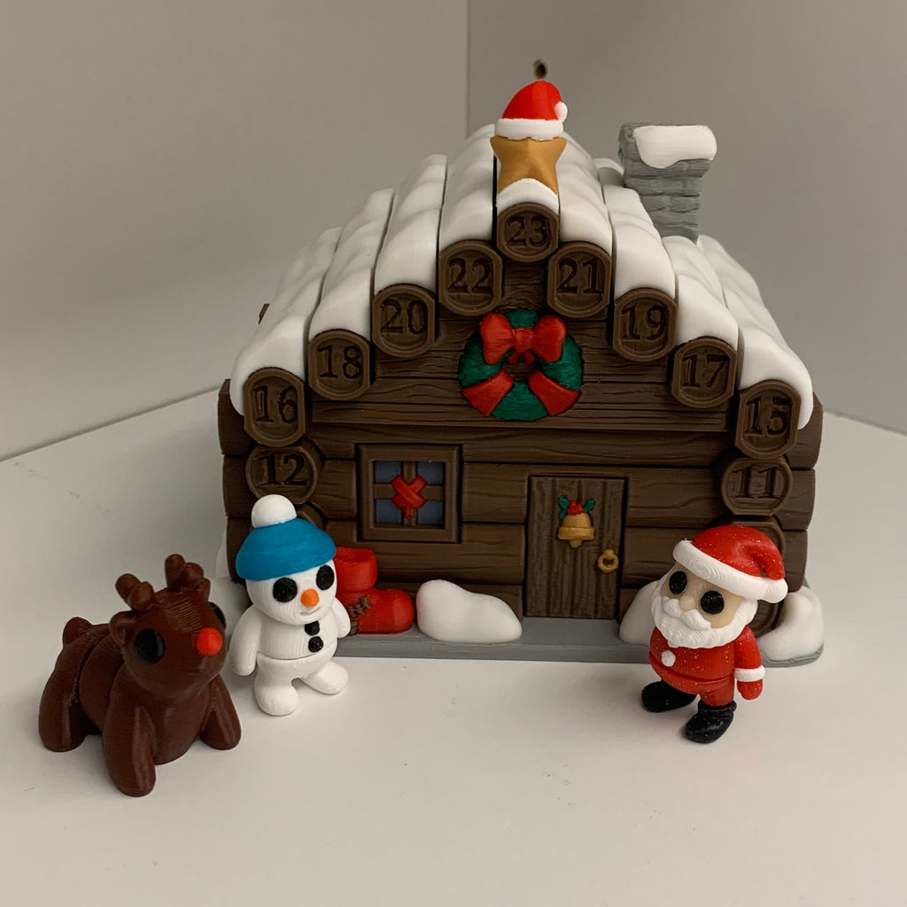 Byg-en-Julehytte – 3D-printet Julekalender