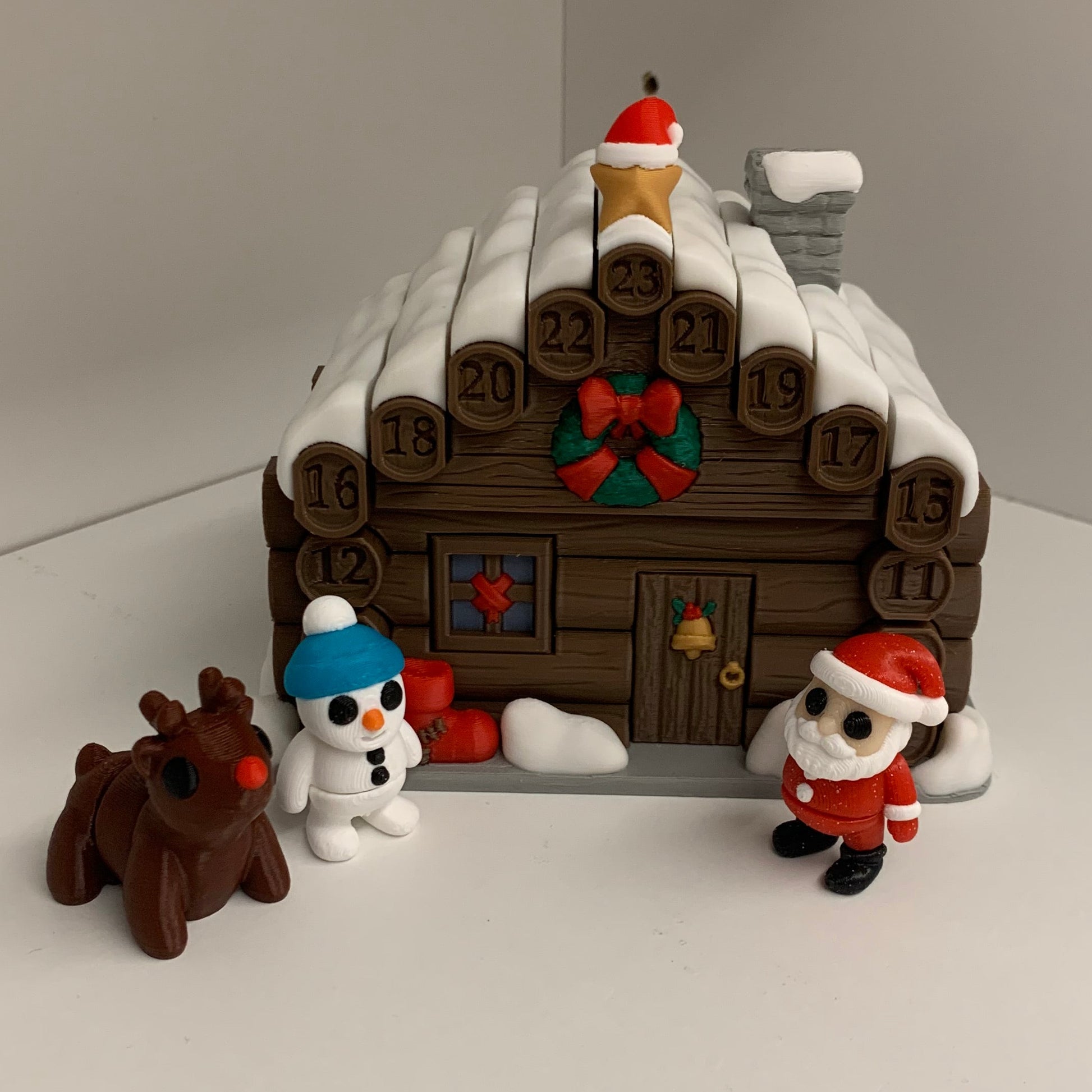 Byg-en-Julehytte – 3D-printet Julekalender