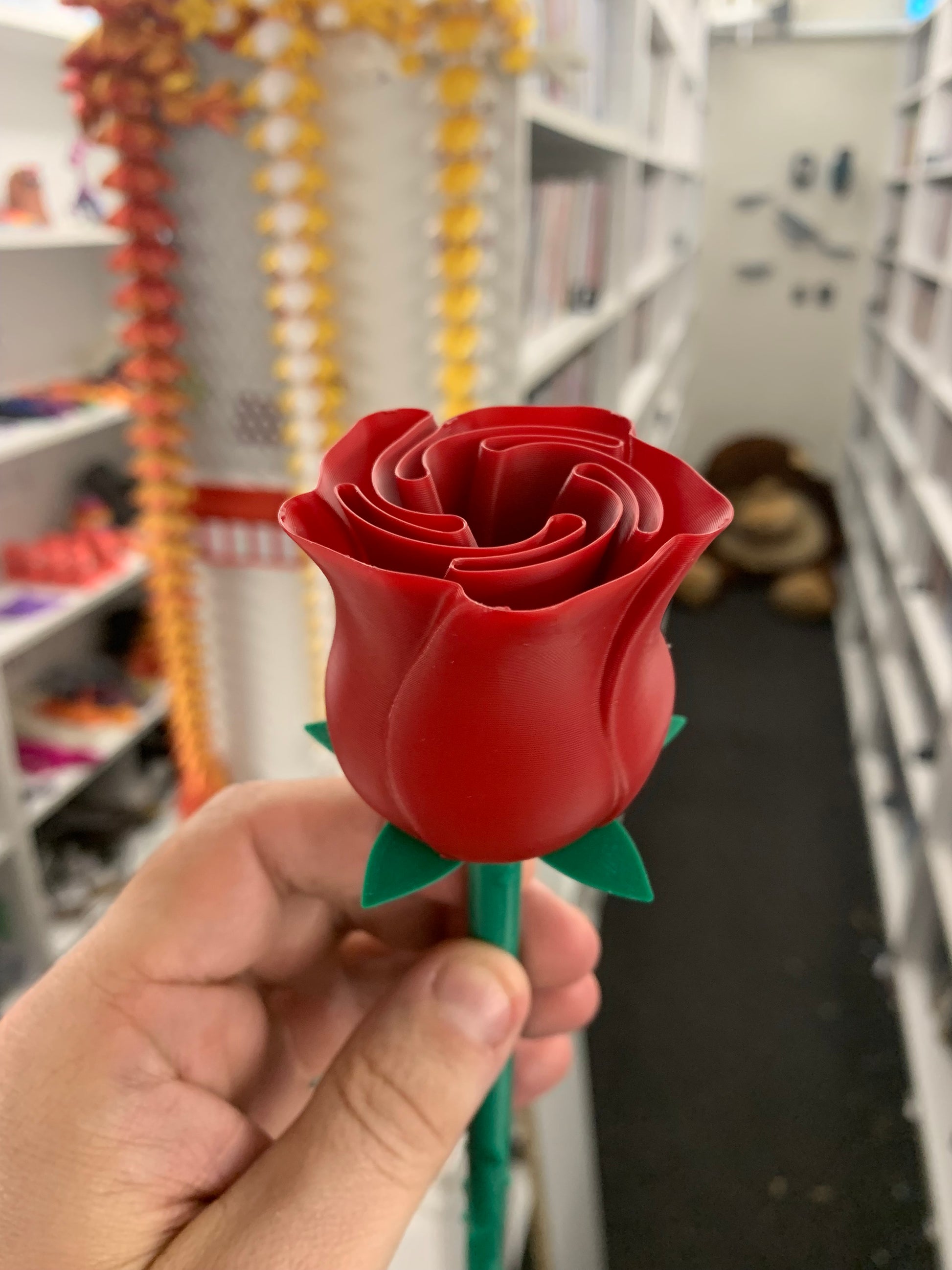 Evighedsrose i 3D-print – Dekorativ blomst