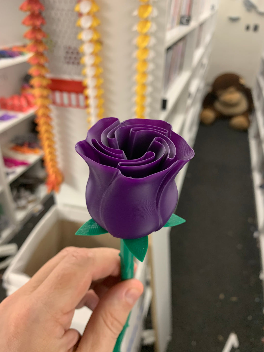 Evighedsrose i 3D-print – Dekorativ blomst