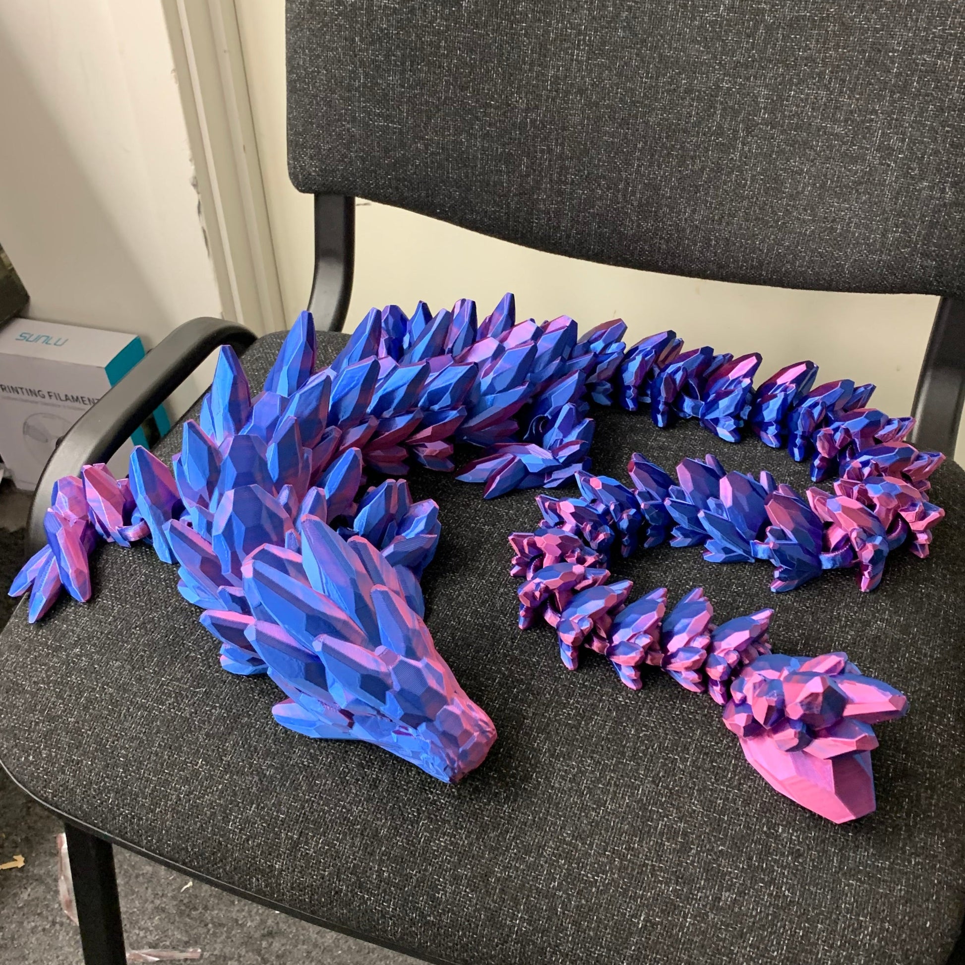 Kæmpe 3D-Printet Drage – 122 cm