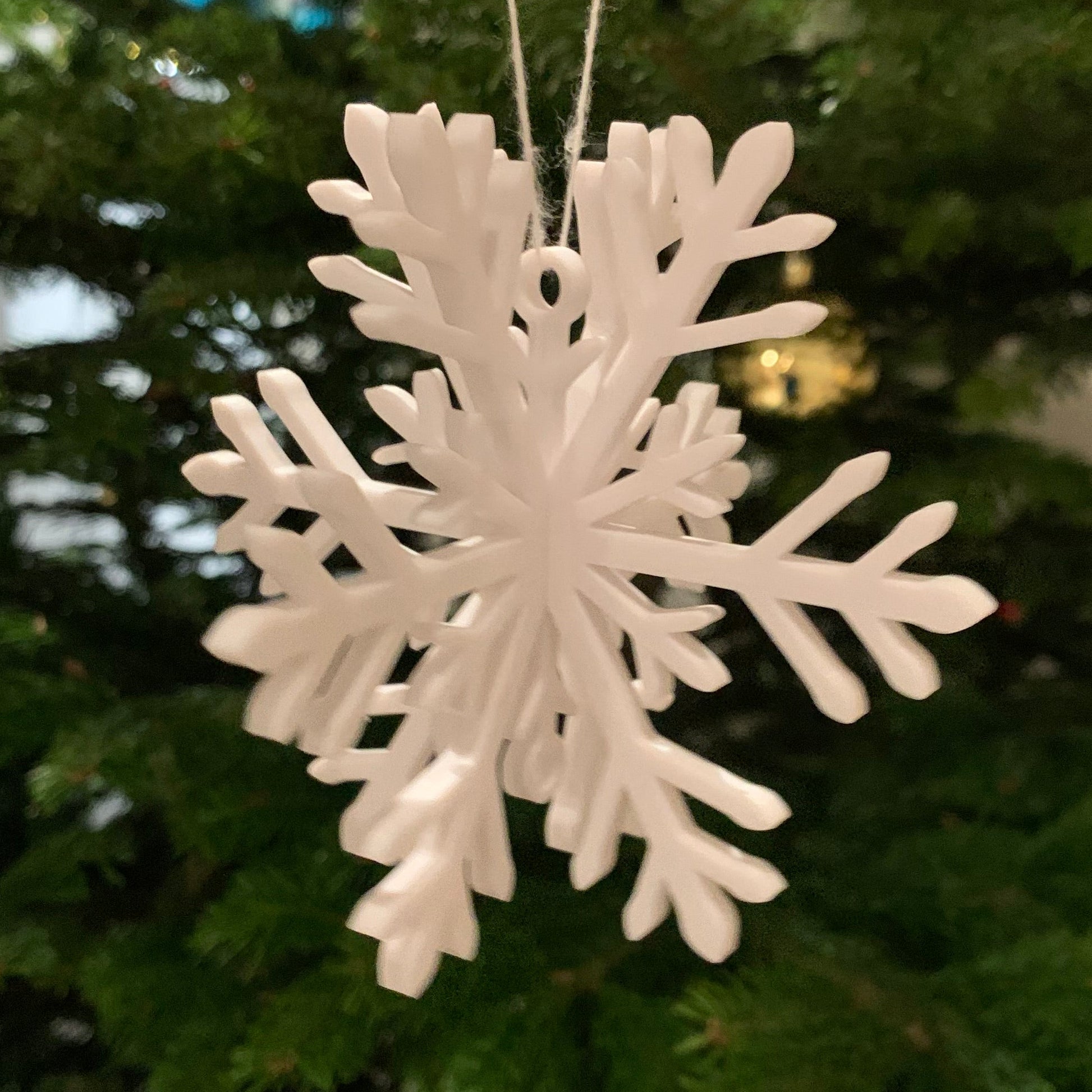 Snefnug - Elegant Julepynt