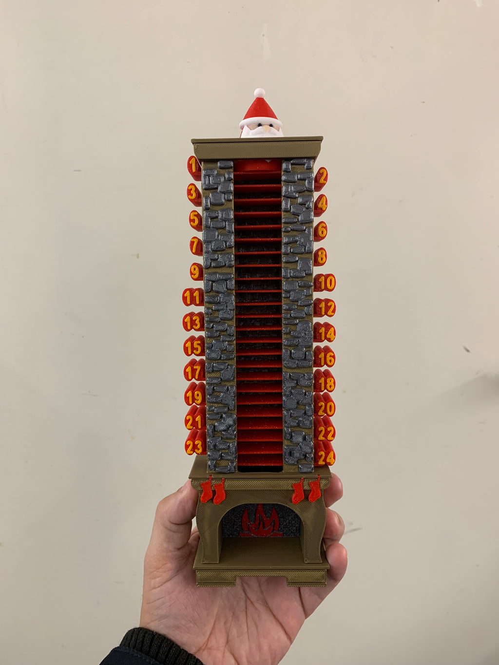Julemand i Skorsten – Genanvendelig Julekalender