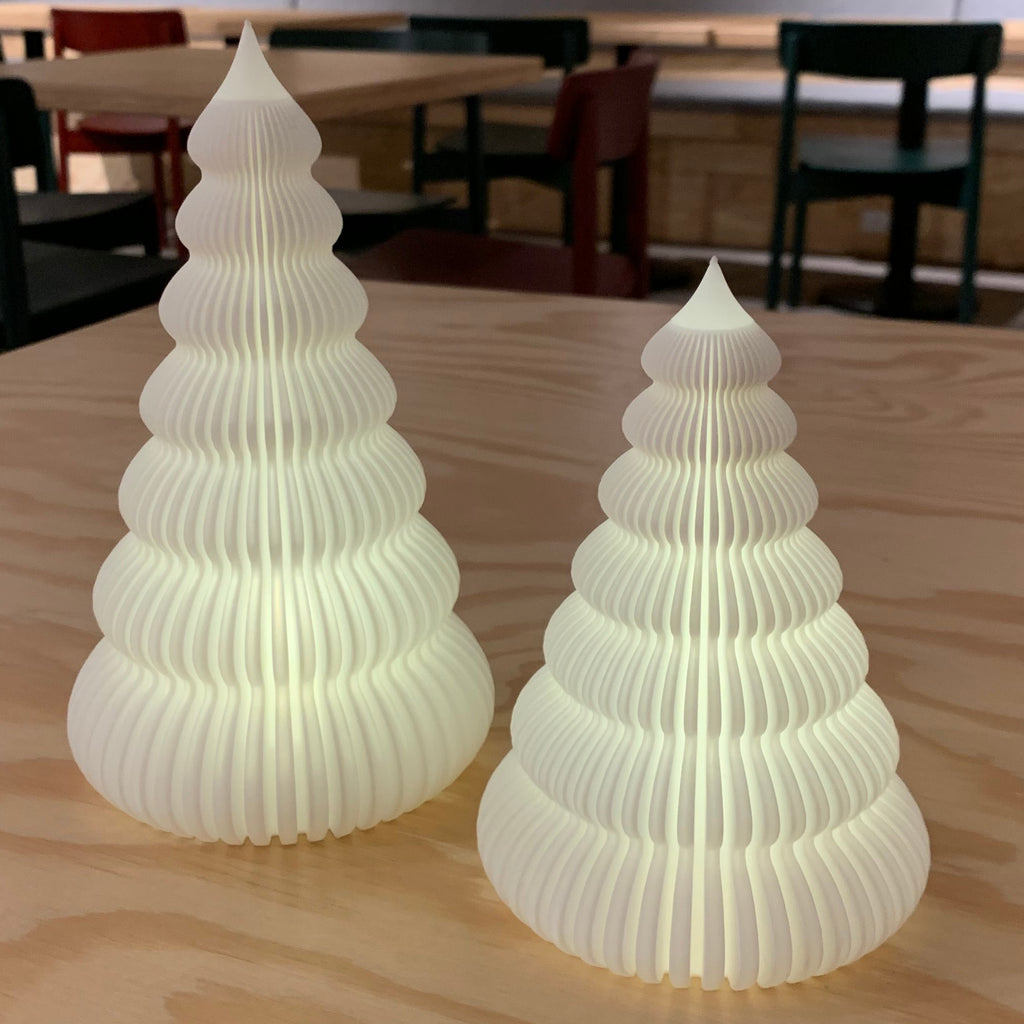 Juletræer til LED Fyrfadslys – Sæt med 2 stk.