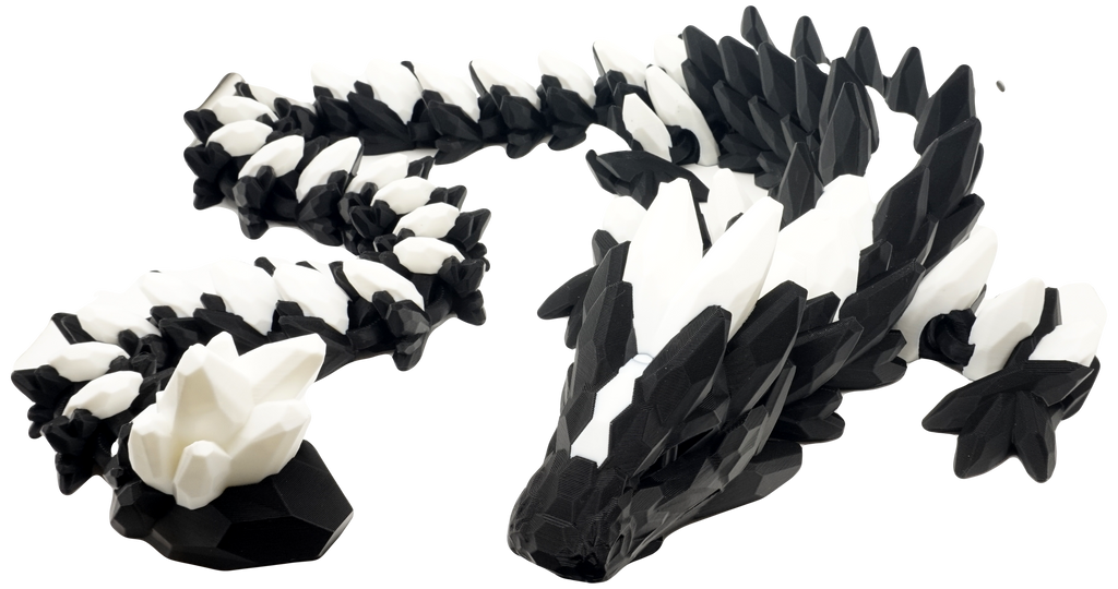 Kæmpe 3D-Printet Drage – 122 cm