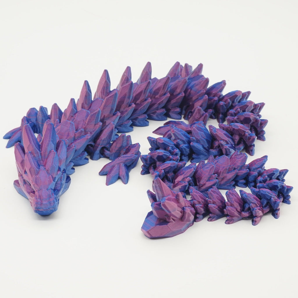 Gemstone Drage – Unik 3D-Printet Fidget Toy