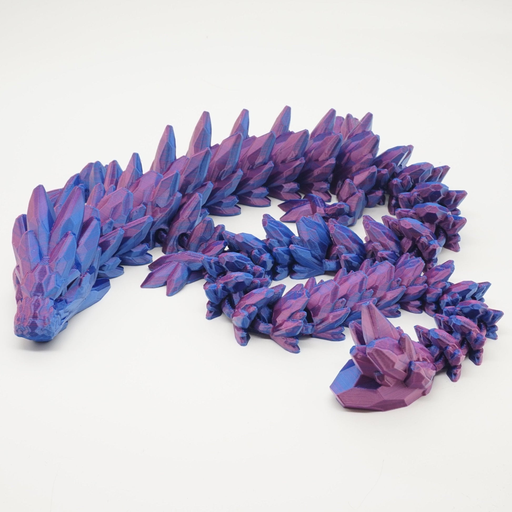 Gemstone Drage – Unik 3D-Printet Fidget Toy