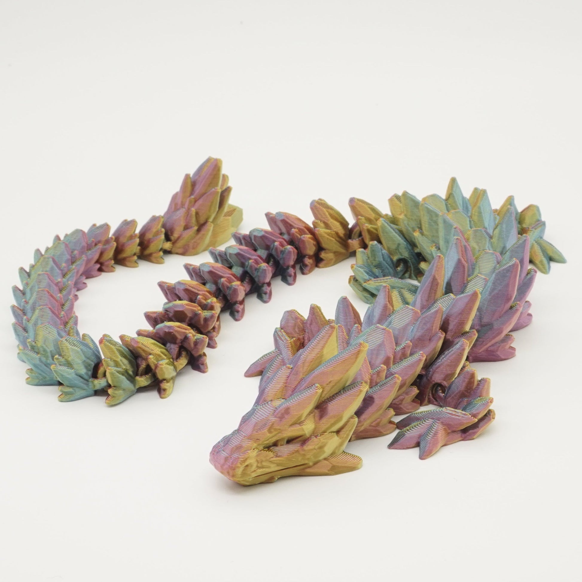 Gemstone Drage – Unik 3D-Printet Fidget Toy