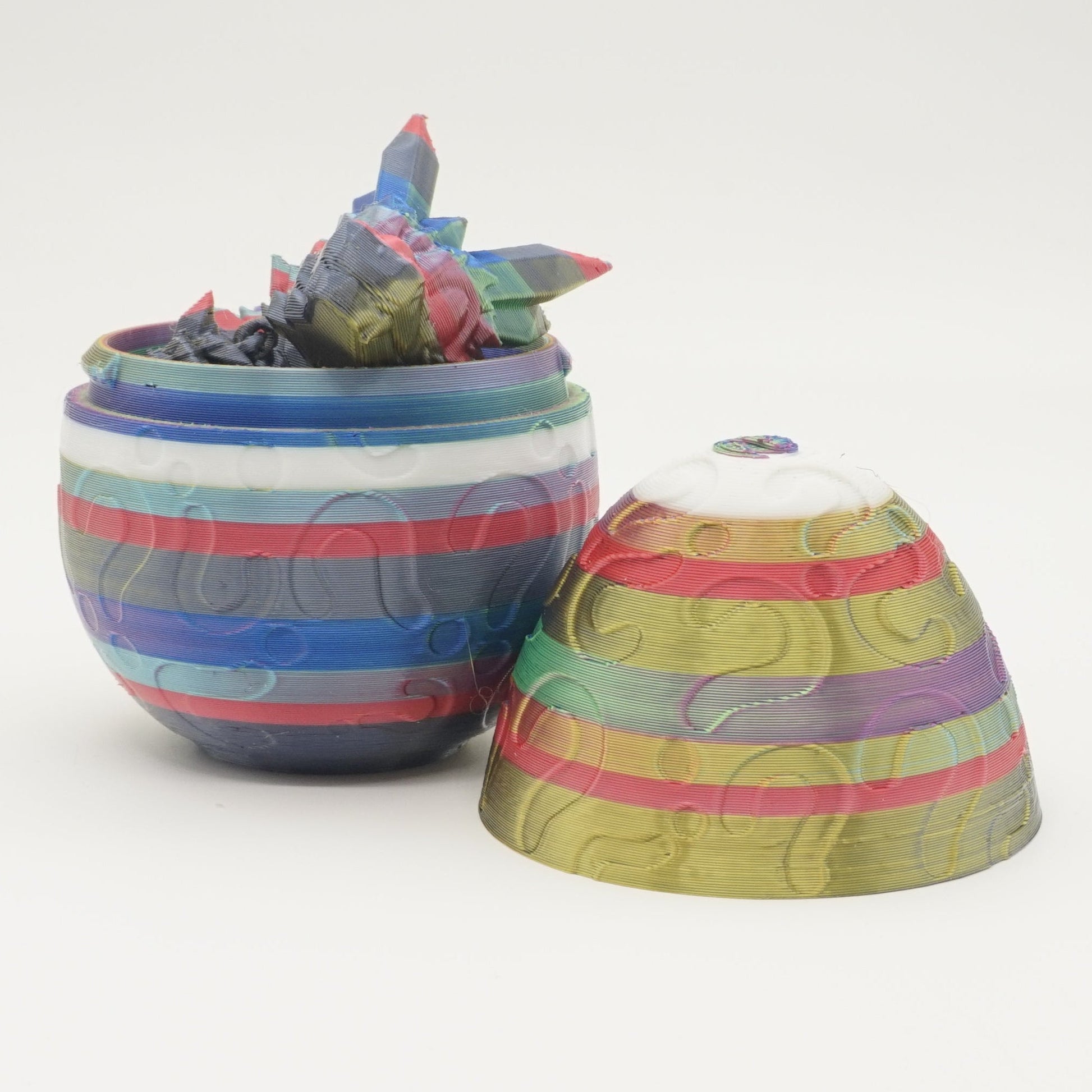 Drageæg med Krystaldrage – 100% Unik og Bæredygtig! 🐉✨