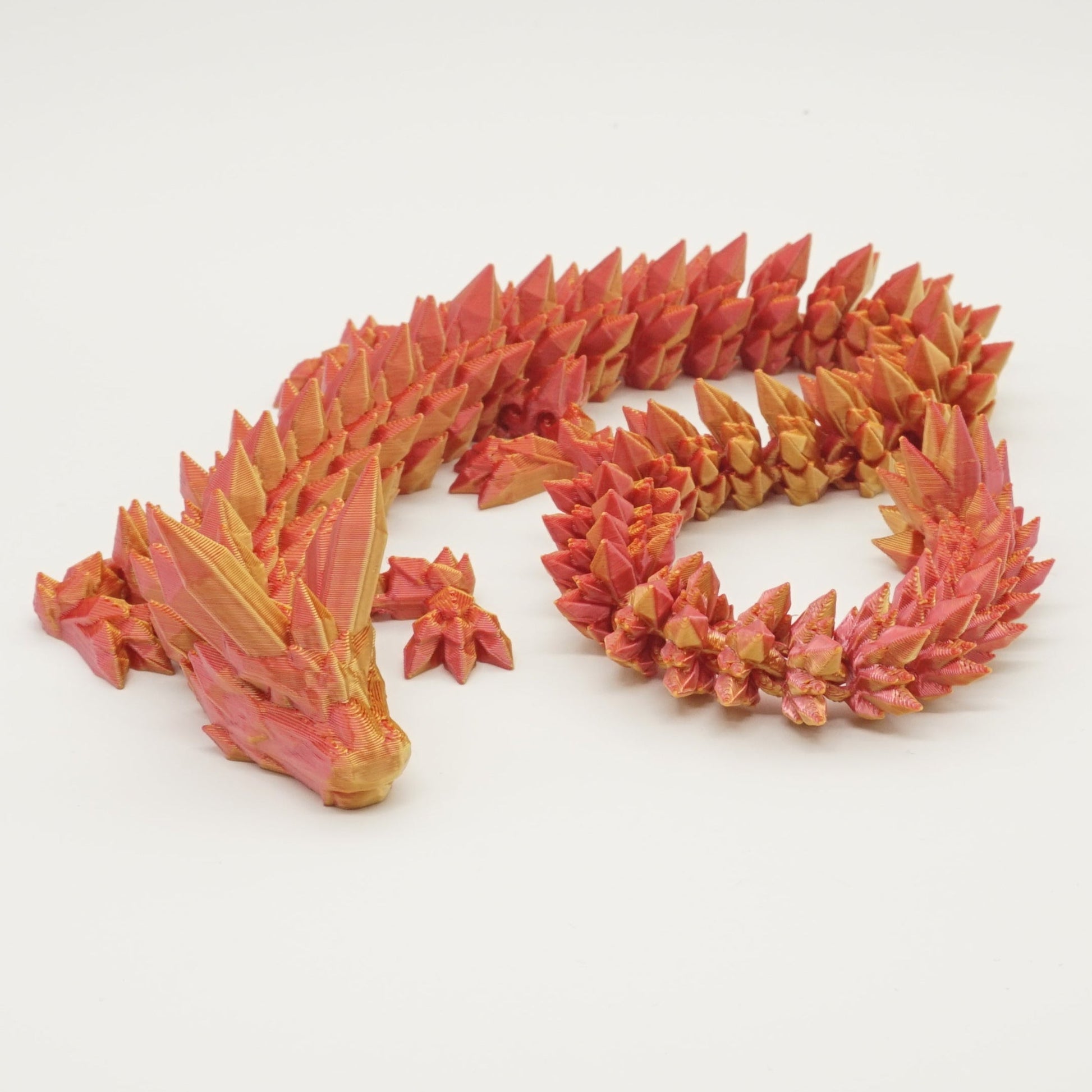 Krystal Drage - Unik 3D-Printet Fidget Toy