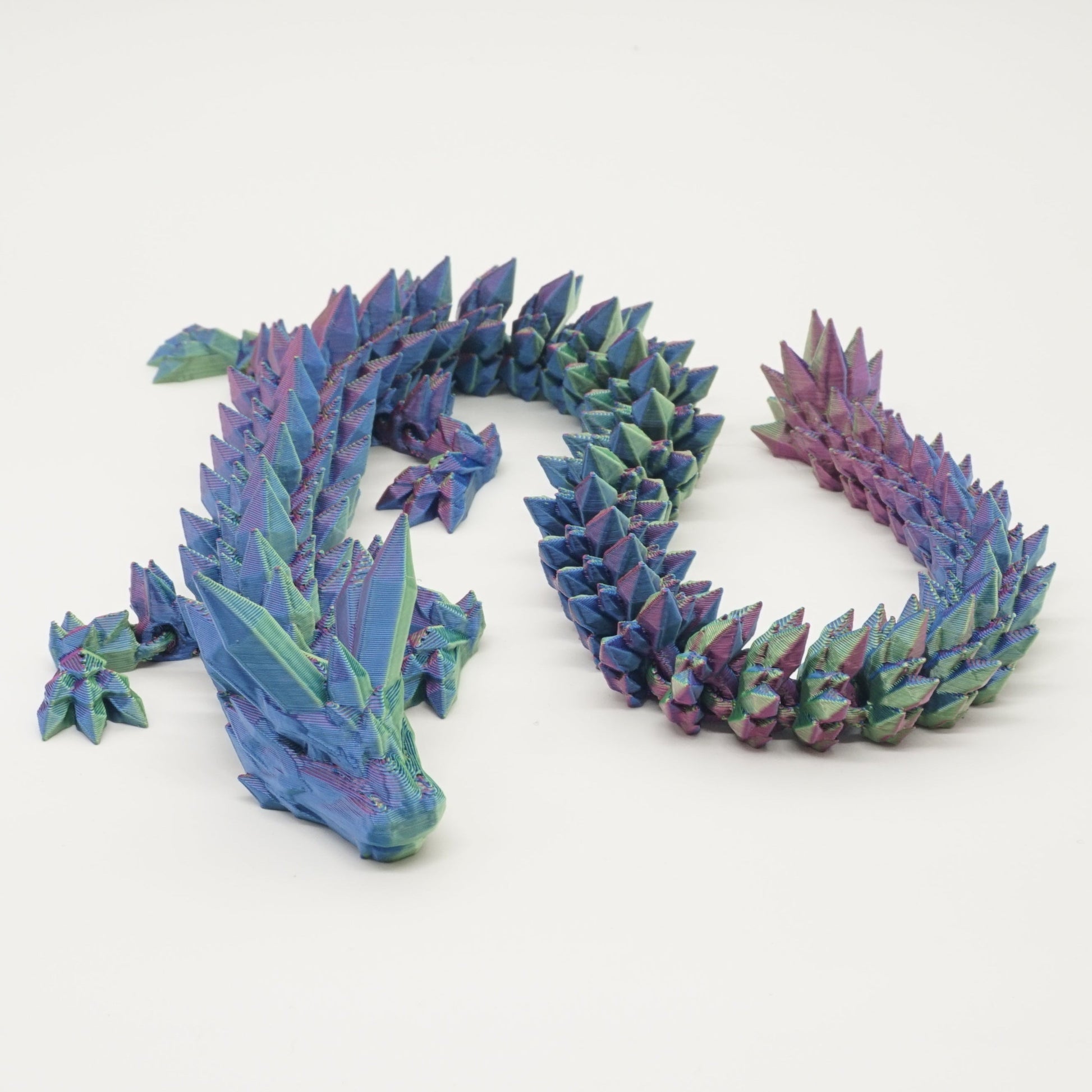 Krystal Drage - Unik 3D-Printet Fidget Toy