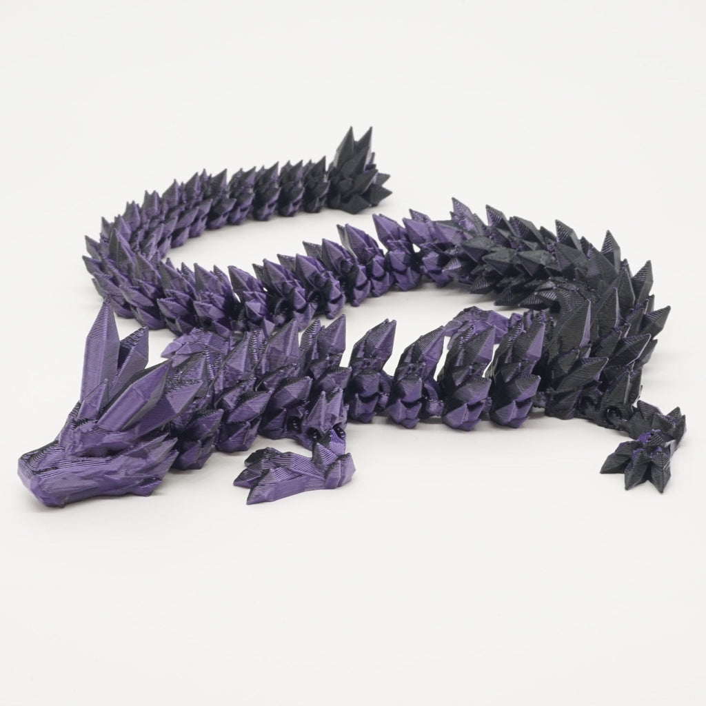 Krystal Drage - Unik 3D-Printet Fidget Toy