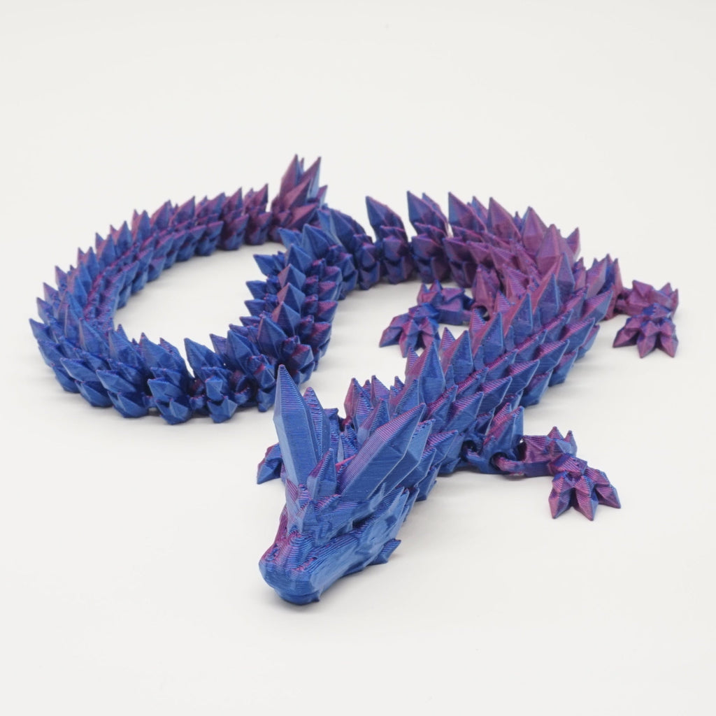 Krystal Drage - Unik 3D-Printet Fidget Toy