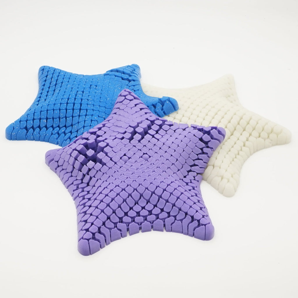 Fleksibel søstjerne – 3D-printet fidget-figur