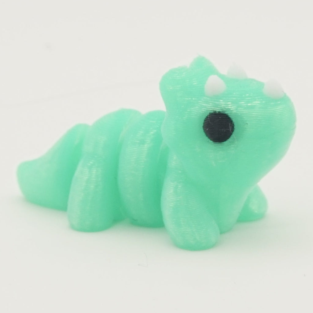 Mini Triceratops Figur – Sødt Samleobjekt