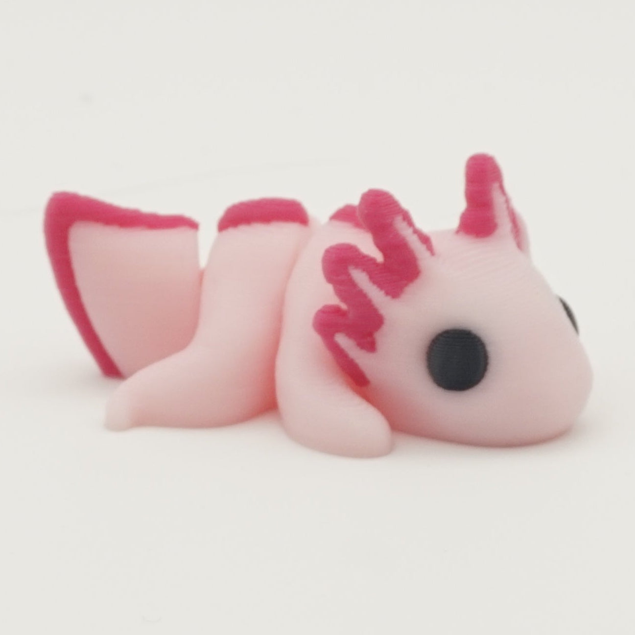 Mini Axolotl Figur – Sødt Samleobjekt