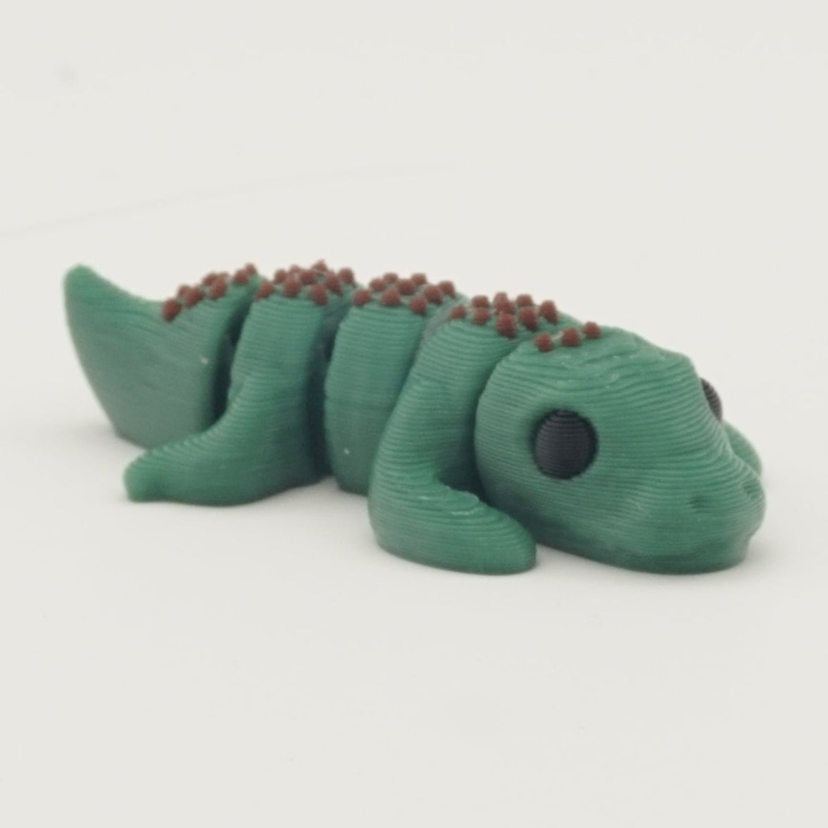 Mini Krokodille Figur – Sødt Samleobjekt