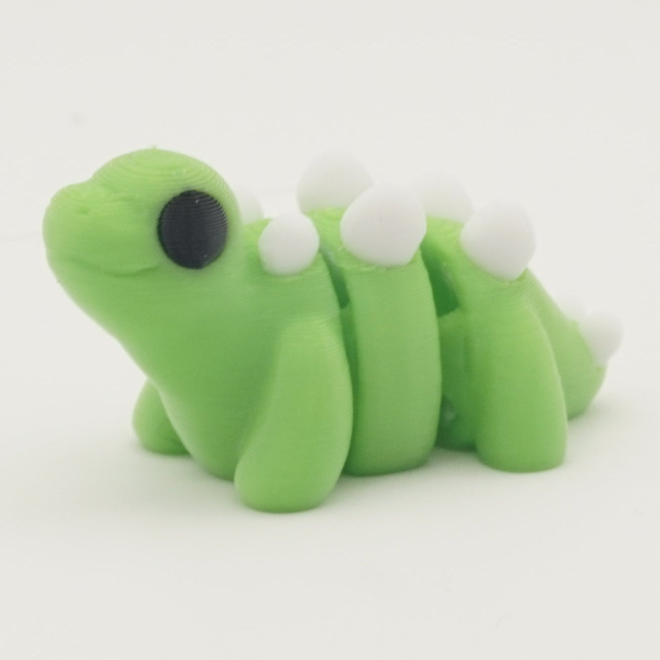 Mini Stegosaurus Figur – Sødt Dinosaur Samleobjekt