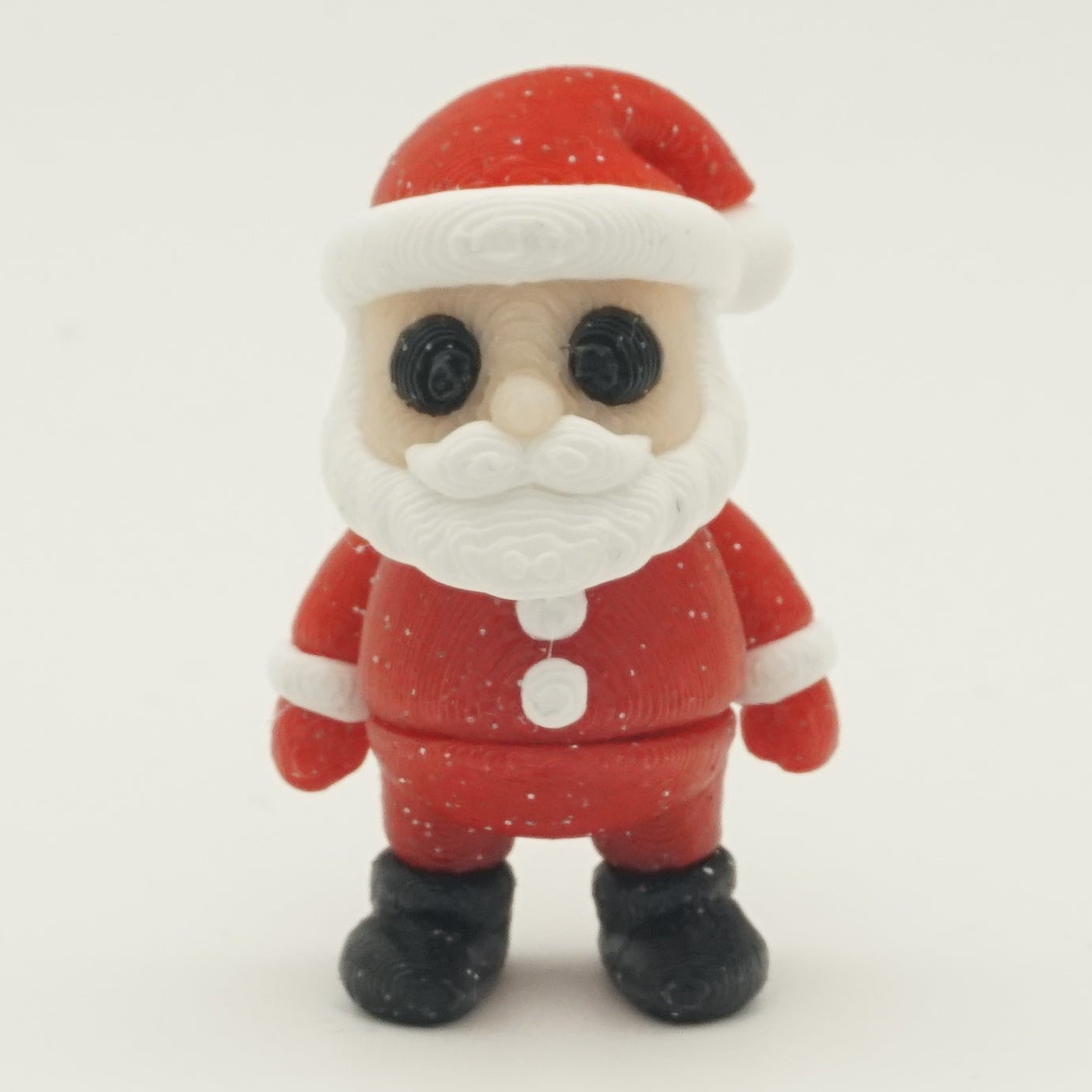 Mini Julemand Figur – Den Hyggeligste Lille Santa til Julen – Sødt Samleobjekt