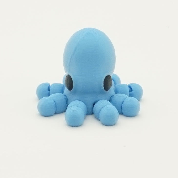 Mini Blæksprutte Figur – Sødt Samleobjekt