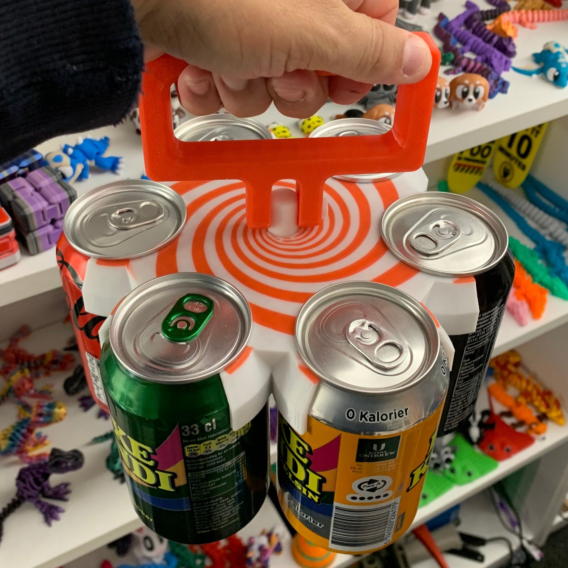 Sodavands Holder 6 Pack.