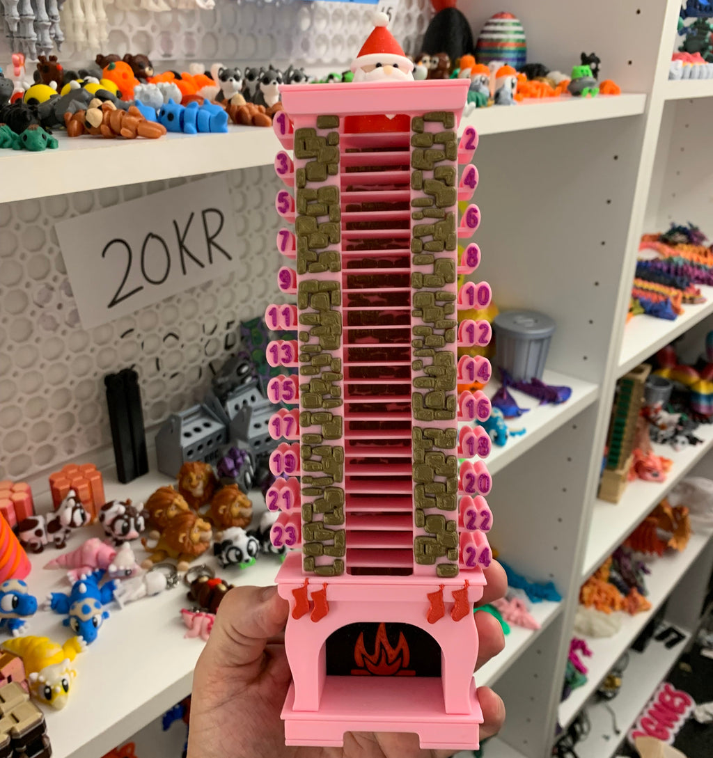 Julemand i Skorsten – Genanvendelig Julekalender