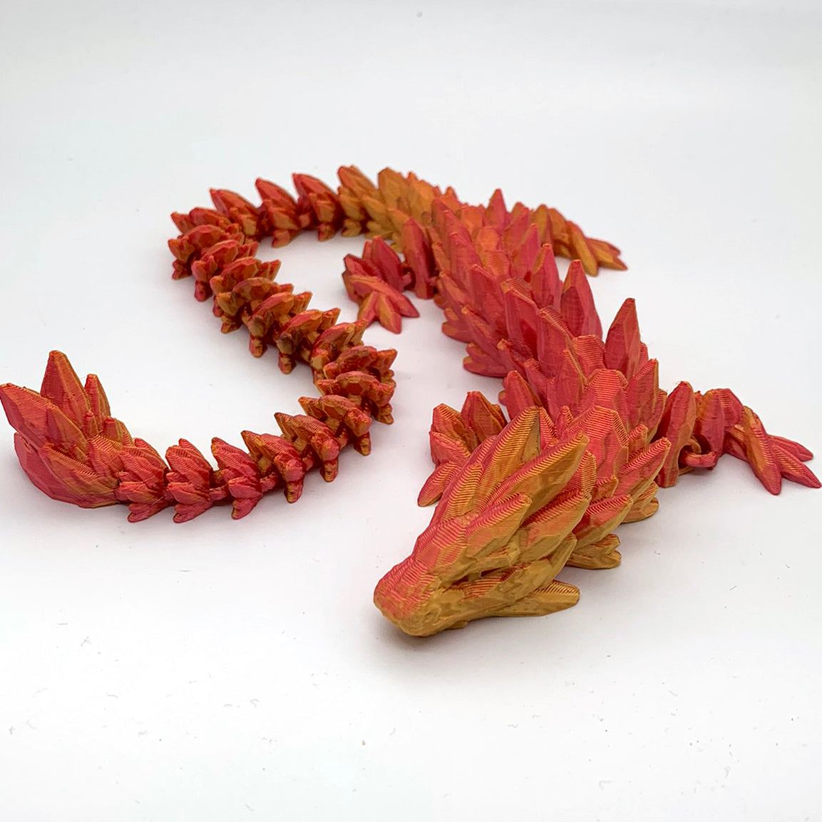 Gemstone Drage – Unik 3D-Printet Fidget Toy