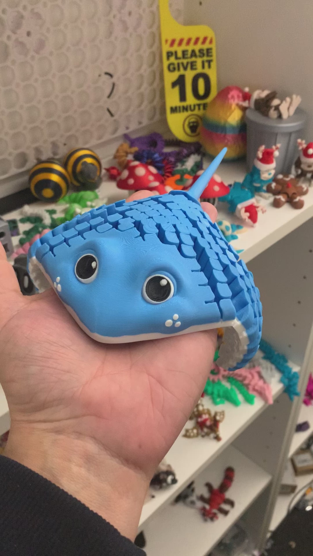 Sød Mantarokke – Fleksibel Samlefigur